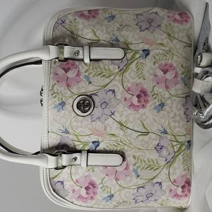 Floral Lace Satchel Dome Giani Bernini Convertible Crossbody